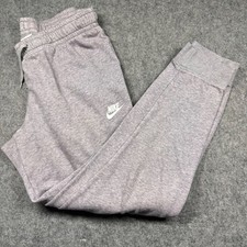 Nike Sportswear Essential Women Fleece Joggers Grey BV4087-063 Medium