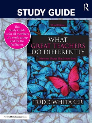 Study Guide What Great Teachers Do Differently: Nineteen Things That Matter Most
