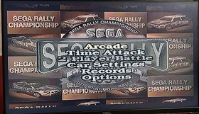 Sega Rally Championship Saturn Game Boxed with Manual Tested Working