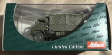 Schuco Limited Edition 1:43 Mercedes-Benz Unimog S Military Green Diecast w/Case