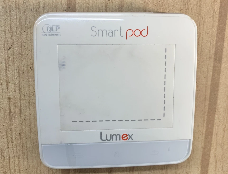 Lumex Smart Pod Mini Pocket Size Projector HD 1080p 120" Display, White Mx-100 - Image 3 of 4