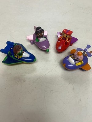 PBS SUPER WHY PRESCHOOL READING SHOW SUPER RACERS SET OF 4 FLYER VEHICLES RARE