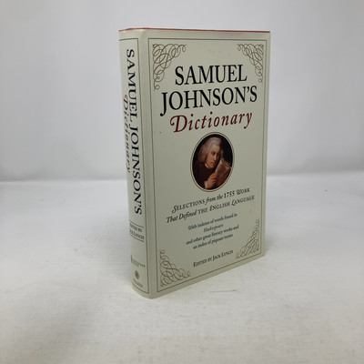 Samuel Johnson's Dictionary by Jack Lynch HC First Edition  Very Good 2003