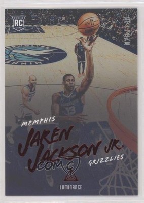 2018 Panini Chronicles Luminance Red 25/149 Jaren Jackson Jr #144 Rookie RC ni4
