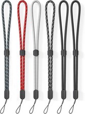 Hand Wrist Strap Lanyard, 6 Pack Adjustable Colorful Nylon Hand Wrist Straps for