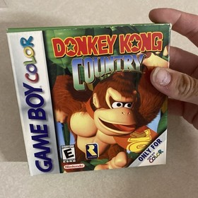 Game Boy Color GBC Donkey Kong Country CIB