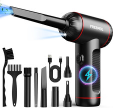 Spolverino Aria Compressa,3 Ingranaggi Regolabili 100000RPM, Ricarica