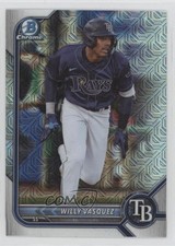 2022 Bowman Draft Chrome Asia Mojo Refractor Willy Vasquez #BDC-40 10vb