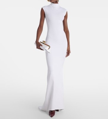 JACQUEMUS Alba Dress Large White