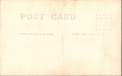 RPPC Cute Child Studio Portrait Clinton, Iowa Antique Postcard c1910 KE14 - Bild 2 von 2