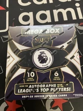 2024-25 Panini SELECT Premier League Soccer Factory Sealed Mega Box