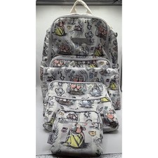 JuJuBe Disney Alice in Wonderland Mad Mad World Backpack Diaper Bag Set 6pc