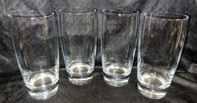 Luigi Bormioli Michelangelo Masterpiece Highball Crystal Glasses Italy Set of 4