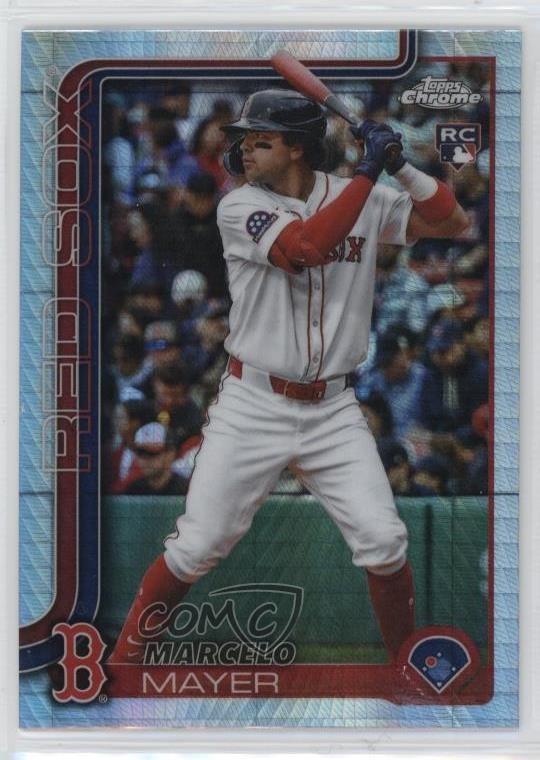 2025 Topps Chrome Update Prism Refractor Marcelo Mayer #USC9 1g2w