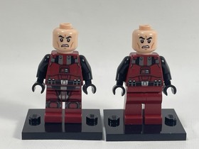 LEGO Star Wars Mini Figure Sith Trooper Dark Red Outfit 75001 sw0436 Minifig 2