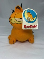 Vintage Garfield Plush 1981 Fun Farm 7  Hanging Tricot New With Tags 1978 Tag