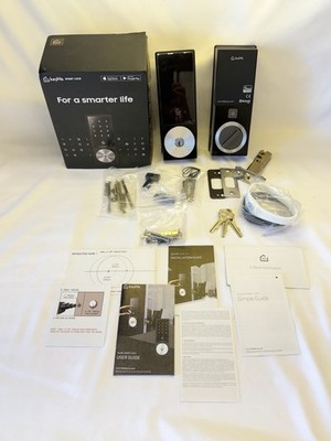 KeyWe Smart LockBluetooth and Z-Wave Plus Enabled Compatible with AlexaWorks