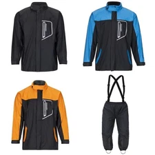 Tourmaster Defender Two Piece Motorcycle Rainsuit - Pick Size & Color