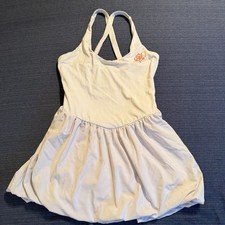 Roller Rabbit for Target White Exercise Dress Bubble Skirt Built-in Shorts S