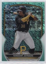 2023 Bowman Chrome Prospects Aqua Shimmer Refractor /125 Termarr Johnson ni4