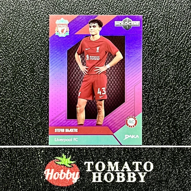 STEFAN BAJCETIC /99 PURPLE REFRACTOR DAKA HOLOCENE TEAM SET 2022-23 LIVERPOOL
