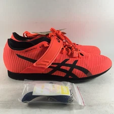 ASICS Triple Jump Pro 3 Mens Track And Field Shoes Cleats Sunrise Red Size 9.5