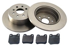 Bremsensatz Scheibenbremse Hinterachse für OPEL VECTRA B CC Caravan