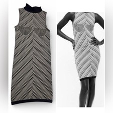 Zara Limitless Contour Collection Printed Bodycon Dress