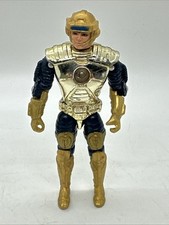 Captain Power And The Soldiers Of The Future Gold Action Figure Mattel 1986