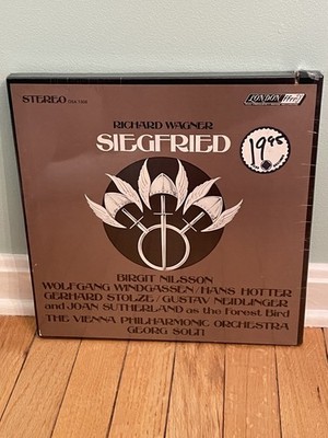 SIEGFRIED: Richard Wagner/Georg Solti - LPl Box Set + Libretto Bk sealed