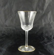 Saint Louis Apollo Gold Crystal Claret White Wine Glass 5-5/8" France Multiple