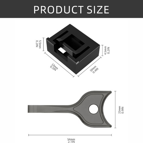 Universal USB Port Shield USB Port Blockers Dust Resistant Moisture Resistant - Afbeelding 8 van 10