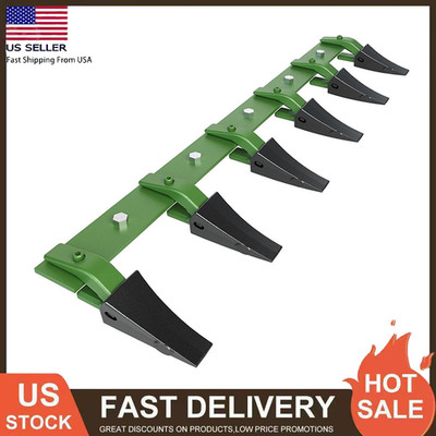 Bucket Tooth Bar, 48''/60''/72'' Heavy Duty Tractor Bucket 6/7 Teeth Bar 4560lbs