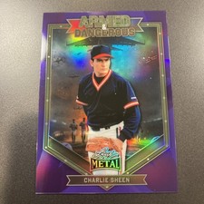 Charlie Sheen Signing Major League Autographs for 2014 Topps Archives Baseball 14