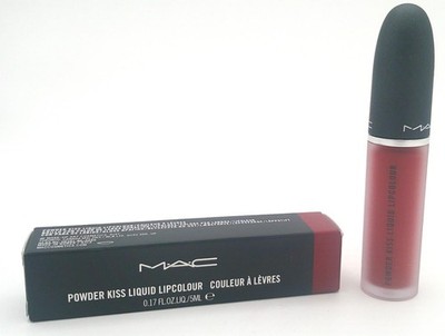 MAC Powder Kiss Liquid Lipcolour #991 DEVOTED TO CHILI 0.17oz/5ml *NEW IN BOX*
