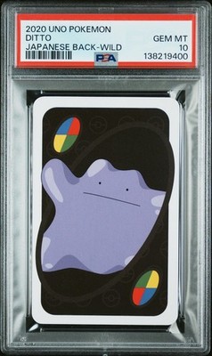 2020 UNO POKEMON JPN BACK-WILD DITTO PSA 10 | eBay
