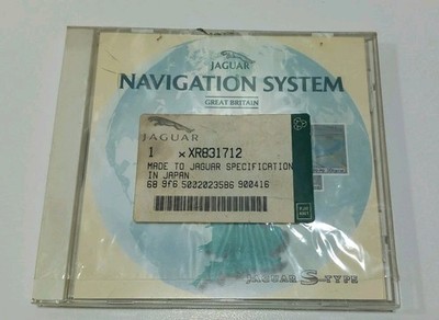 Jaguar S-type UK Navigations-CD-ROM Für Sat Nav New Genuine XR831712