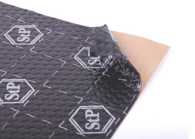 STP Black Silver Alubutyl Dämmung Shop Pack 8 pcs