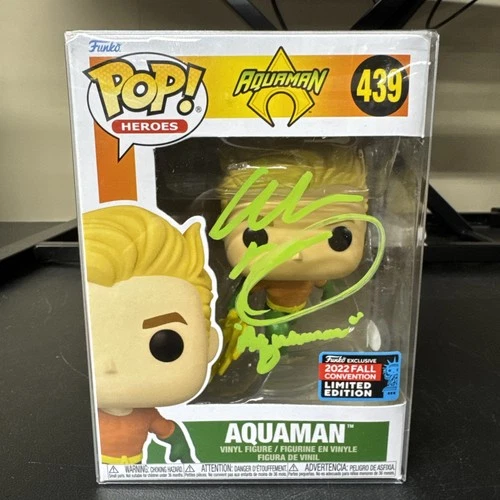 Aquaman #439 Auto Alan Ritchson JSA COA DC Comics Heroes Funko Pop Signed