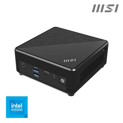 MSI Cubi N MSI Cubi N ADL Intel N200 Barebone SFF Mini PC Typ C USB 3.2 Gen2 HD