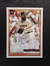 Topps 2026 Series 1 1991 Autographs Brian Wilson Giants #91A-BWI Autograph