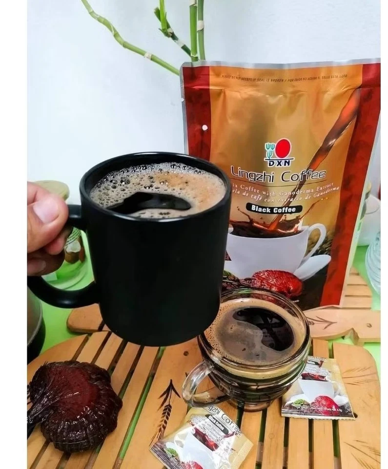 2x Packs DXN Lingzhi Black Coffee Ganoderma Reishi Instant Classic Cafe - Image 3 of 4
