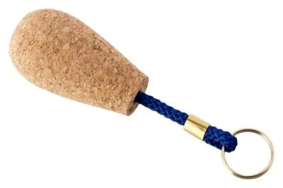 Boots Schlüsselanhänger | Schlüssel Anhänger - schwimmend | "Boje" Natur Kork