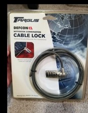 NEW - Targus Defcon CL Notebook Laptop Security Combination Cable Lock