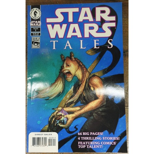 STAR WARS TALES #3 Jar Jar Binks Cover Captain Tarpais, Dark Horse 2000