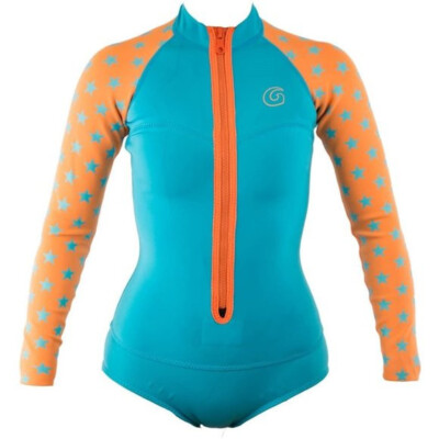 0.5mm Women's GlideSoul L/S Shorty Size Extra Small Springsuit Wetsuit Swimsuit