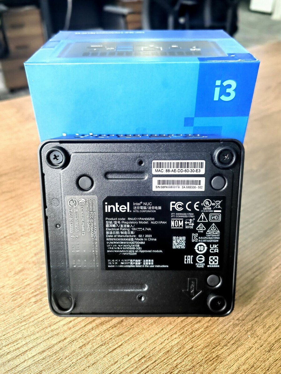 Intel NUC11PAH NUC11PAHi3 Performance Core RNUC11PAHi30Z00 Intel NUC11PAH NUC11PAHi3 Performance Core RNUC11PAHi30Z00