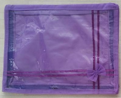 Neu Sari Sari Kleideraufbewahrung Taschen Kleiderschutz Garderobe Organizer Klar - Bild 10 von 15