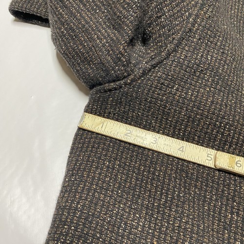 Billy Reid braune Strand Wollmischung Jacke 40R Medium Made Italy EUC Mantel Blazer - Bild 6 von 14