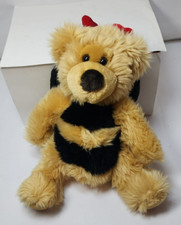 Russ Berrie Breezy Bumble Bee Teddy 14  Bear Plush Stuffed Animal